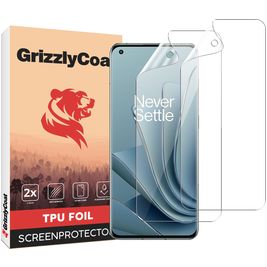 GrizzlyCoat OnePlus 10 Pro Hydrogel TPU Protection d'écran - Compatible Coque (Lot de 2)