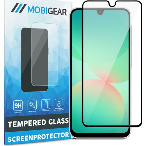Mobigear Premium Samsung Galaxy A26 Verre trempé Protection d'écran - Compatible coque - Noir