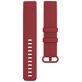 Mobigear Cross Bracelet Silicone Fitbit Charge 4 Fermeture boucle ardillon - Rouge
