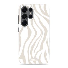 MIO Coque Samsung Galaxy S26 Ultra MagSafe Coque arrière Rigide - Sandy Zebra