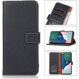 Mobigear Wallet Housse POCO X4 GT Etui Porte-Monnaie - Bleu