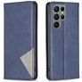 Mobigear Rhombus Slim Housse Samsung Galaxy S23 Ultra Etui - Bleu