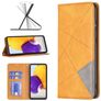 Mobigear Rhombus Slim Housse Samsung Galaxy A73 Etui - Cognac