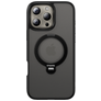 Valenta Frost Coque iPhone 16 Pro Max MagSafe Coque arrière Rigide - Noir