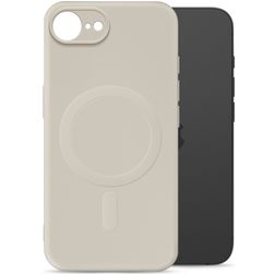 My Style Protective Flex Coque Samsung Galaxy S25 Ultra MagSafe Coque arrière en TPU Souple - Antique White