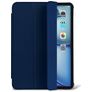 Decoded Textured Slim Coque iPad Air 4 (2020) Etui en Silicone Souple - Navy Peony