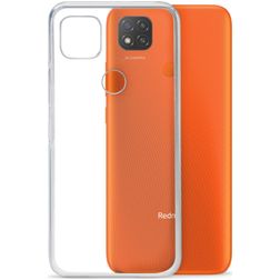 Mobilize Gelly Coque Transparente Xiaomi Redmi 9C Coque arrière en TPU Souple - Transparent