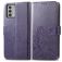 Mobigear Clover Housse Nokia G42 Etui Porte-Monnaie - Violet