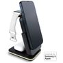 Mobilize 4in1 Detachable - Station de recharge Qi Wireless 15W - Noir