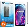 Mobigear Premium Realme C25Y Verre trempé Protection d'écran - Compatible Coque - Noir (Lot de 3)