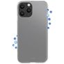 SBS Bio Shield Coque iPhone 12 Pro Max Coque arrière en Eco-Friendly - Noir