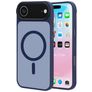 Mobiparts Hardcover Coque iPhone Air MagSafe Coque arrière Rigide - Satin Blue