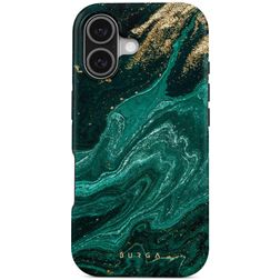 Burga Tough iPhone 17 MagSafe Plastique rigide Coque arrière Antichoc - Emerald Pool