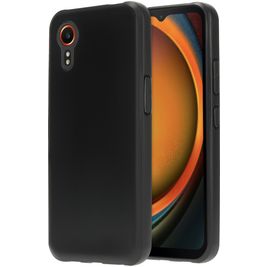 Mobiparts Classic Coque Samsung Galaxy Xcover 7 Coque arrière en TPU Souple - Matt Black