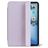 Decoded Textured Slim Coque iPad Air 11 Pouces (2024) Etui en Silicone Souple - Lavande