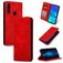 Mobigear Retro Slim Housse Huawei P Smart Plus (2019) Etui - Rouge