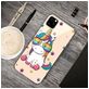 Mobigear Design Coque iPhone 11 Coque arrière en TPU Souple - Licorne