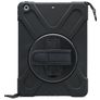 Xccess Survivor All-round iPad 5 (2017) Plastique rigide / Silicone Coque arrière + Bandoulière + Support - Noir