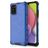 Mobigear Honeycomb Coque Samsung Galaxy A03s Coque arrière Rigide Anti-Chocs - Bleu