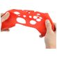 Mobigear Classic Coque Xbox One controller (model 1537 / 1697) Thin Coque en Silicone Souple - Rouge