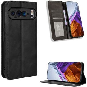Mobigear Sensation Housse Google Pixel 9 Pro Etui Porte-Monnaie - Noir
