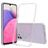 Mobigear Crystal Transparent Samsung Galaxy A33 Plastique rigide Coque arrière - Transparent
