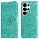 Mobigear Sunflower Samsung Galaxy S26 Ultra Étui Portefeuille - Vert