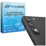 Mobigear Single Samsung Galaxy S23 Plus Verre trempé Protection Objectif Caméra - Compatible Coque - Noir