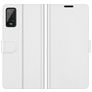 Mobigear Wallet Housse Wiko Power U20 Etui Porte-Monnaie - Blanc