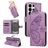 Mobigear Butterfly Housse Samsung Galaxy S26 Ultra Etui Porte-Monnaie - Violet
