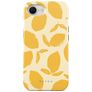 Burga Tough Coque iPhone 16e Coque arrière Rigide Anti-Chocs - Lemon Tart