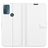 Mobigear Classic Housse Motorola Moto G50 Etui Porte-Monnaie - Blanc