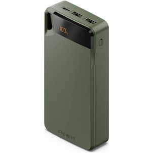 Cygnett Boost 4 - Batterie externe Triple USB / USB-C 20.000 mAh 15W - Vert