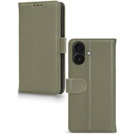 Mobilize Premium Gelly Housse iPhone 17 Etui Porte-Monnaie - Vert