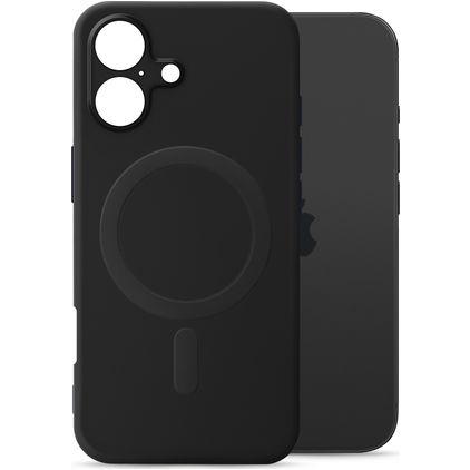 My Style Protective Flex Coque iPhone 17 MagSafe Coque arrière en TPU Souple - Noir