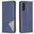 Mobigear Rhombus Slim Samsung Galaxy A35 Étui - Bleu