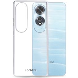 Mobilize Gelly Transparent OPPO A60 TPU souple Coque arrière - Transparent