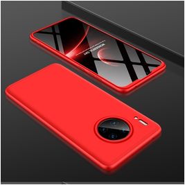Mobigear TriGuard Coque Huawei Mate 30 Coque arrière Rigide - Rouge