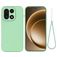 Mobigear Rubber Touch Coque OnePlus 15 Coque arrière en Silicone - Vert