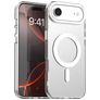 Mobigear Shockproof Coque iPhone Air MagSafe Coque arrière Rigide - Blanc