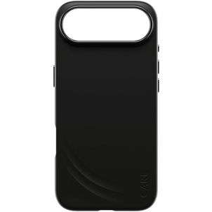 CARE by PanzerGlass Feature FLOW Coque iPhone Air MagSafe Coque arrière en Silicone Anti-Chocs - Noir