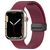 Mobigear Sport Mag Bracelet Silicone Apple Watch Fermeture magnétique - 42/41/40/38 mm - Bordeaux