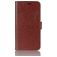 Mobigear Wallet Housse Motorola One Fusion Plus Etui Porte-Monnaie - Marron