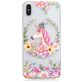 Mobigear Design Coque iPhone XS Max Coque arrière en TPU Souple - Licorne