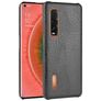 Mobigear Croco Coque OPPO Find X2 Pro Coque arrière Rigide - Noir