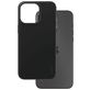CARE by PanzerGlass Fashionable Coque iPhone 15 Pro Max Coque arrière en Silicone - Noir