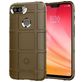 Mobigear Rugged Shield Coque Xiaomi Mi 8 Lite Coque arrière en TPU Souple Anti-Chocs - Marron