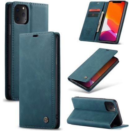 CaseMe 013 iPhone 11 Pro Étui Portefeuille - Bleu