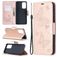 Mobigear Butterfly Samsung Galaxy A52s 5G Étui Portefeuille - Rose doré