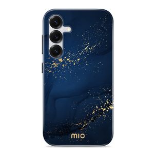 MIO Coque Samsung Galaxy S25 MagSafe Coque arrière Rigide - Midnight Sparkle